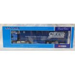 CORGI CC12004 1:50 SCALE MODEL HGV - A.R.R. CRAIB , MAN FLATBED TRAILER WITH CONTAINER LOAD.