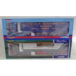 TWO CORGI 1:50 SCALE MODEL HGVS INCLUDING CC12102 - RENAULT PREMIUM CURTAINSIDE,