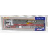 CORGI CC12907 1:50 SCALE MODEL HGV - SCANIA TOPLINE CURTAINSIDE - D. CURRAN & SONS LTD, BANGOR, CO.