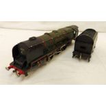 HORNBY DUBLO (3-RAIL) 4-6-2 BR GREEN "DUCHESS OF MONTROSE" 46232 STEAM LOCOMOTIVE & TENDER