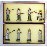 TWO STONE CASTLE/STEADFAST MODEL SETS INCLUDING SC2 - RUSSIAN CRIMEAN INFANTRY TOGETHER WITH SC4 -