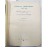 UGANDA MEMORIES (1897-1940) BY SIR ALBERT R.