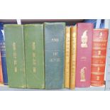 PUNCH VOLUME 186 - 187 HALF LEATHER BOUND - 1934,