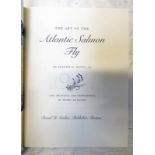 THE ART OF THE ATLANTIC SALMON FLY BY JOSEPH BATES - SIGNED LIMITED EDITION WITH FOLIO OF COLOUR