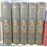 THE MONTHLY CHRONICLE OF NORTH - COUNTRY LORE AND LEGEND IN 5 VOLUMES 1887 - 1891 (5)