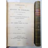 NARRATIVE OF A MISSION TO BOKHARA, IN THE YEARS 1843-1845 BY THE REV JOSEPH WOLFF,