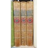 VIEW OF THE STATE OF EUROPE DURING THE MIDDLE AGES BY HENRY HALLAM, IN 3 VOLUMES,