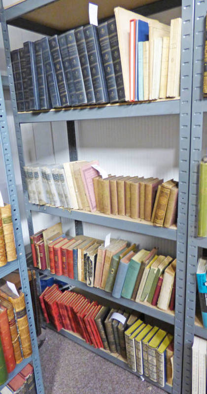 VARIOUS BOOKS ON GERMAN & FRENCH LITERATURE ETC INCLUDING BIBLIOTHEK DER UNTERHALTUNG UND DES