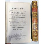 VOYAGE DANS L'INTERIEUR DE L'AFRIQUE FAIT EN 1795, 1796 ET 1797 PAR M.