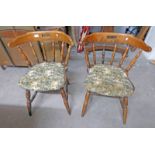 2 CAPTAINS STYLE CHAIRS