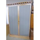 19TH CENTURY BIRCH 2 DOOR WARDROBE WITH FITTED INTERIOR & LATER RENOVATIONS Condition