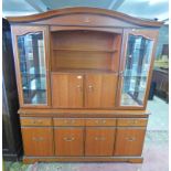 MAHOGANY WALL UNIT