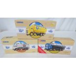 THREE CORGI MODEL VEHICLES INCLUDING 97328 - AEC ELIPTICAL TANKER,