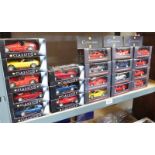 SELECTION OF FERRARI MODEL CARS INCLUDING 1961 400 SUPER AMERICA , 288 GTD, F50 AND OTHERS.