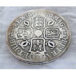 1676 CHARLES 11 SILVER CROWN