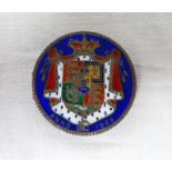 WILLIAM IV ENAMELLED HALF-CROWN 1836