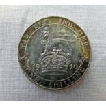 1910 EDWARD VII SHILLING