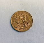 1912 GEORGE V GOLD SOVEREIGN