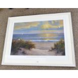 FRAMED PICTURE 'GENTLE BREEZE' BY DIANE ROMANELLO 60 X 87 CMS