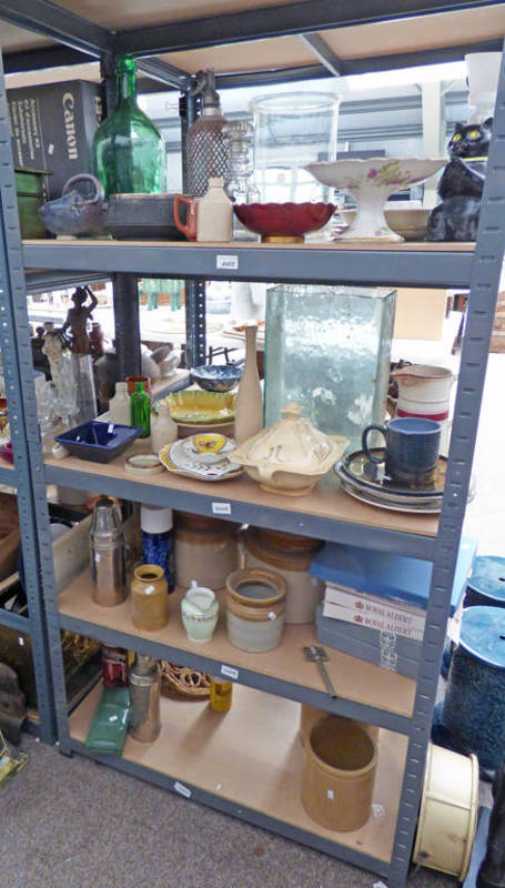 LARGE SELECTION OF VARIOUS CERAMICS GLASSWARE ETC INCLUDING CARLTON WARE DISHES,