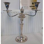 SHEFFIELD PLATE CANDELABRA