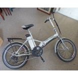 CYCLAMATIC FOLDAWAY ELECTRIC BIKE WITH CHARGER - KEYS IN OFFICE