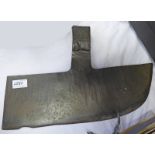 EXECUTIONERS AXE HEAD, BACK EDGE 42.