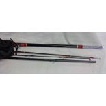 2 FLY FISHING RODS, ONE MARKED LITTLE LAKE,