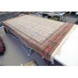 FINE KEYSARI HAND-MADE CARPET 300 X 202 CM Condition Report: No large areas of