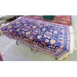 FINE PERSIAN HANDMADE VARAMIN RUG 147 X 101 CM