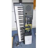 YAMAHA YPT-220 DIGITAL KEYBOARD ON STAND