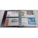 1 ALBUM OF VARIOUS FIRST DAY COVERS FROM 2006 - 2008 TO INCLUDE THE BEATLES, HARRY POTTER,