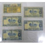 5 NORTH OF SCOTLAND BANK LIMITED £1 NOTES: MARCH 1932,