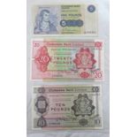 3 CLYDESDALE BANK LIMITED NOTES: NOVEMBER 1964 £20,