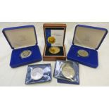 6 X 5 POUNDS COMMEMORATIVE MEDALLION HELP FOR HEROES MEDALLION