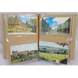 1 ALBUM OF POSTCARDS TO INCLUDE BRITAIN, JAPAN, INDIA,