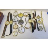 GOOD SELECTION WRIST WATCHES INCLUDING BERNEX AUTOMATIC,