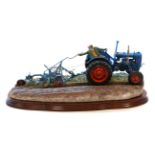 Border Fine Arts 'At the Vintage' (Fordson E27N Tractor), model No. B0517 by Ray Ayres, limited