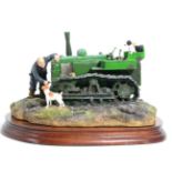 Border Fine Arts 'Starts First Time' (Fowler Diesel Crawler Mark VF), model No. B0702 by Ray