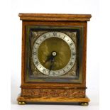 An Elliott of London mantel clock, retailed by Fattorini & Sons