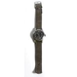 A World War II Military Wristwatch, signed Vertex, circa 1944, (calibre 59) lever movement signed,