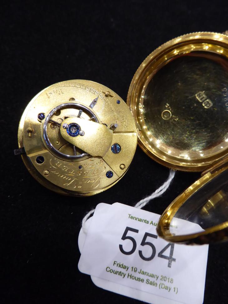 An 18ct Gold Pocket Watch, signed Geoe Lowe, Chester, 1817, lever movement signed and numbered - Image 2 of 2