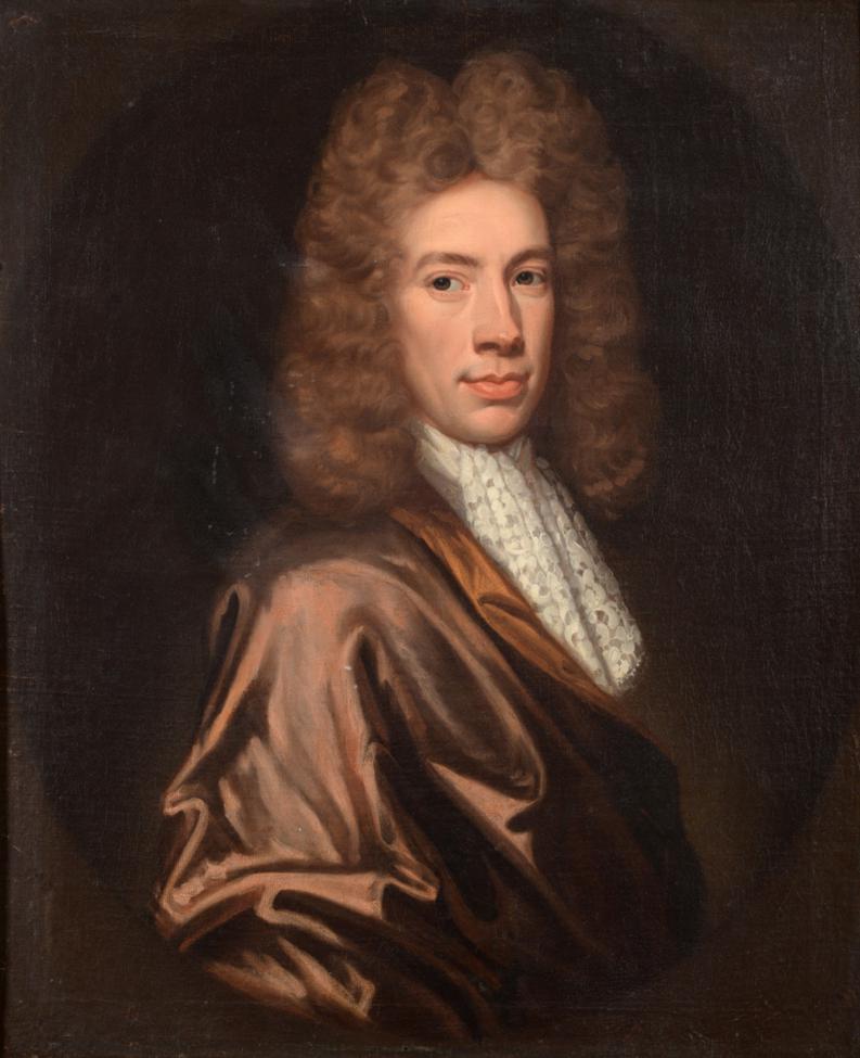 Follower of Sir Godfrey Kneller (1646-1723) Portrait of a gentleman, head and shoulders, wearing a