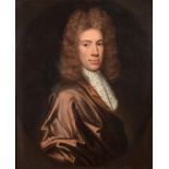 Follower of Sir Godfrey Kneller (1646-1723) Portrait of a gentleman, head and shoulders, wearing a
