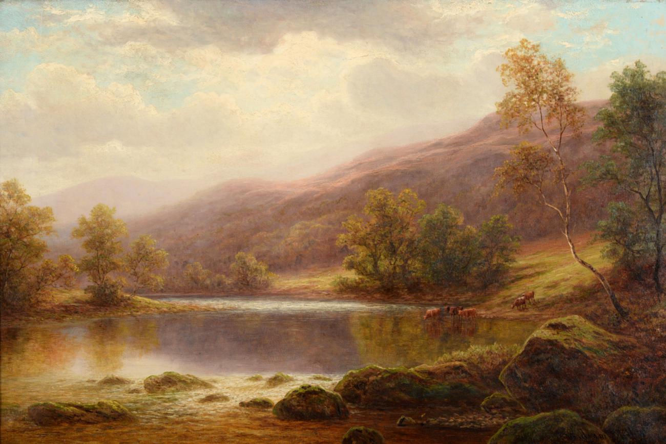 William Mellor (1851-1931) ''On the Conway, North Wales'' Signed and inscribed verso, oil on canvas,