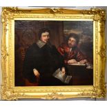 After Anthony Van Dyck (1599-1641) Lord Strafford (1593-1641) and his secretary Sir Phillip