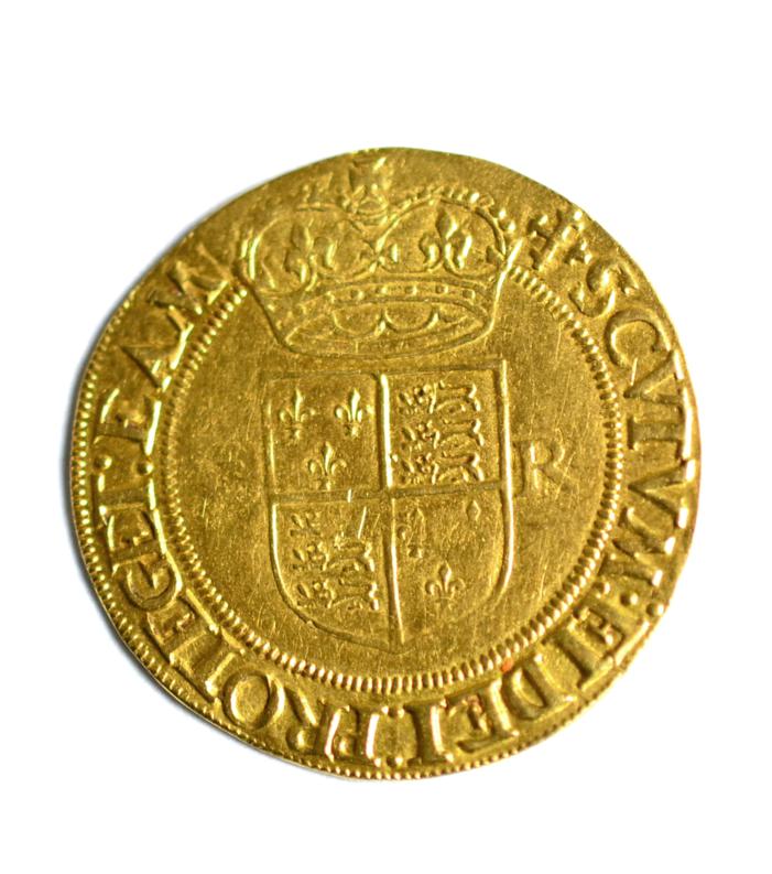 Elizabeth I Gold Half Pound, London Mint, MM cross crosslet; obv. ELIZABETH D G ANG FR ET HI - Image 2 of 2