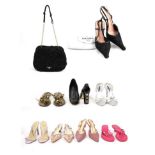 Group of Ladies Assorted Designer Shoes, comprising pair of Dolce & Gabbana black patent court