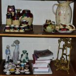 A collection of 20th century ceramics including Regal Ware, Royal Worcester, Lladro, Crown