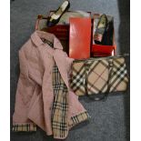 Three pairs of Salvatore Ferragamo shoes (boxed), together with a Pair of Charles Jourdan shoes (